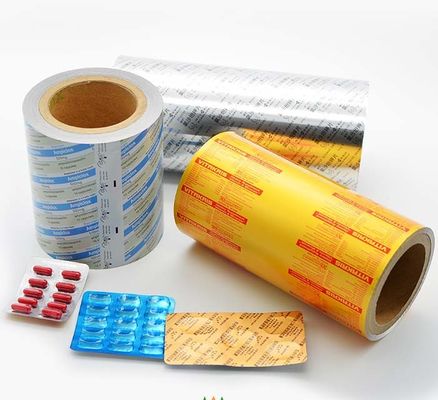 Vàng tráng nhôm Pharma nhôm vỉ cho bao bì thuốc
