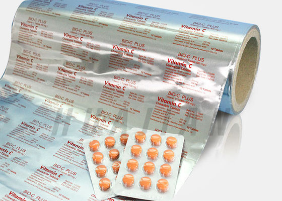 Dược phẩm Alu foil Pharma Đóng gói Viên nang Nhôm Vỉ Giấy