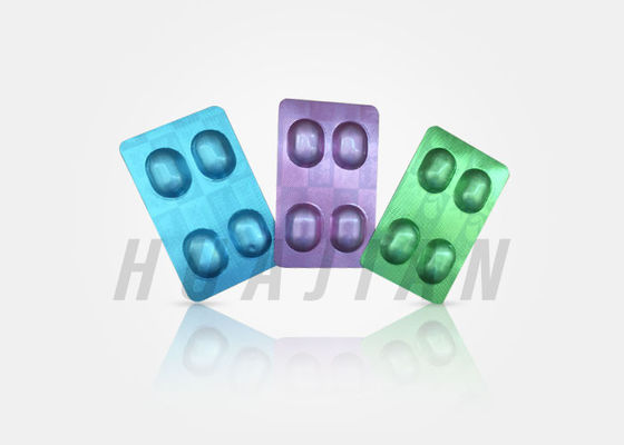 Chống giả Alu Pvc Vỉ cho viên nén Viên nang bong bóng