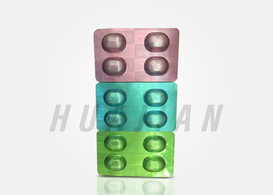 Chống giả Alu Pvc Vỉ cho viên nén Viên nang bong bóng