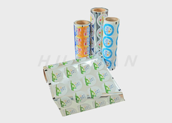 Con dấu nhiều lớp bằng nhựa In chai Yogurt Cup Aluminium