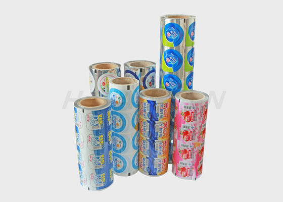 Con dấu nhiều lớp bằng nhựa In chai Yogurt Cup Aluminium