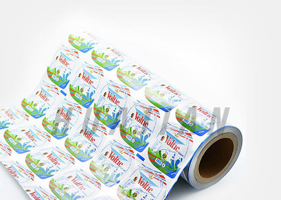 8011 nhôm lót giấy cho sữa chua và sữa bột màu tráng