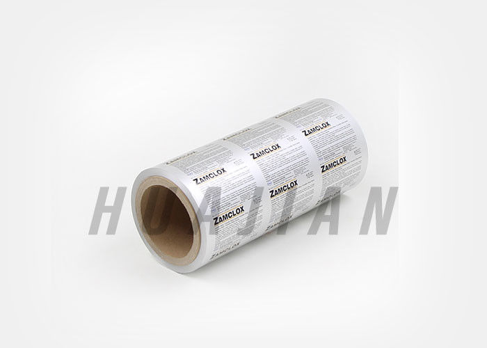 Nhôm phồng nắp giấy đẩy qua cho viên nang