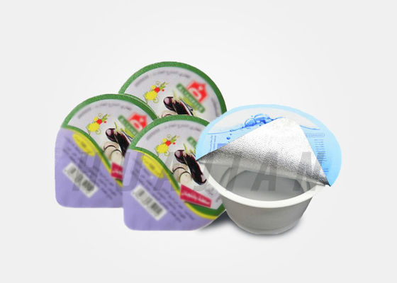 76mm PP dễ dàng bóc vỏ nhôm cho cốc sữa chua