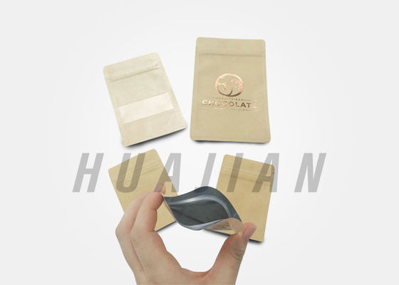 Túi nhôm có thể bịt kín nhiệt bằng bạc có vết rách